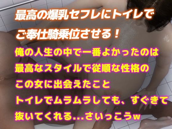 【リアル3DCG動画】爆乳美女とトイレ騎乗位盗撮動画公開(4K)