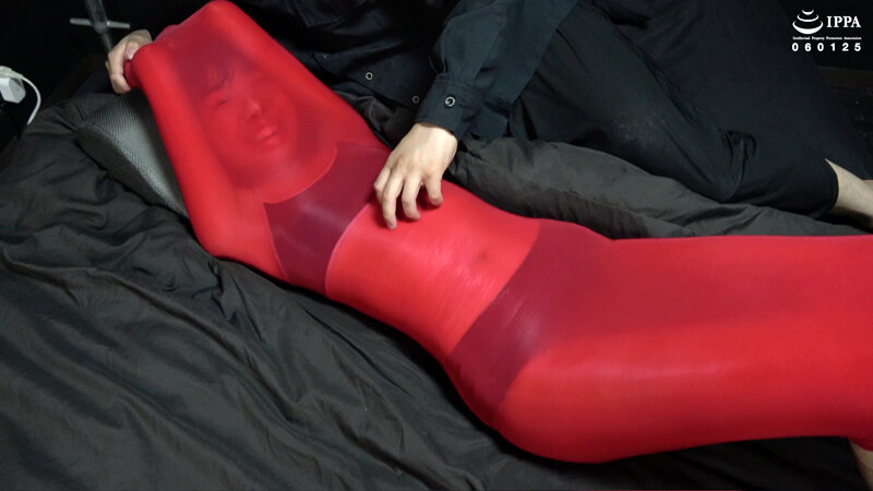 「全身ストッキングですべすべくすぐり!おへそ周りが弱点になって悶えるえりさちゃん」WAKA-053 香月えりさ 6