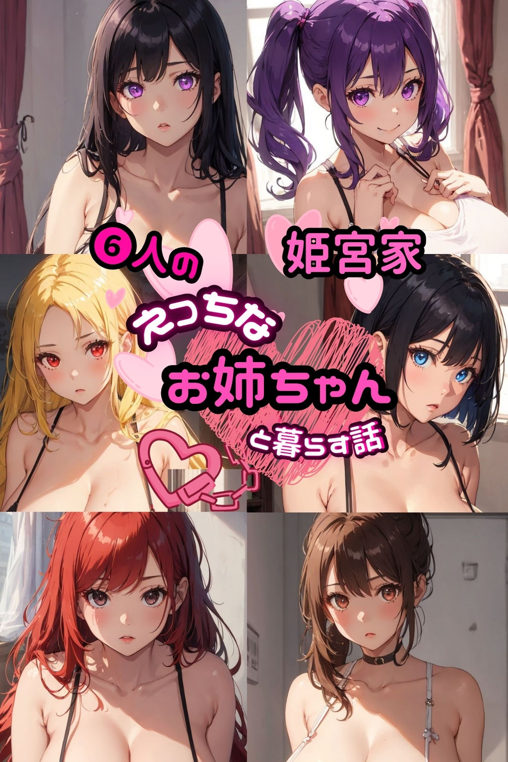 6人のえっちなお姉ちゃんと暮らす話 【セリフ付き】