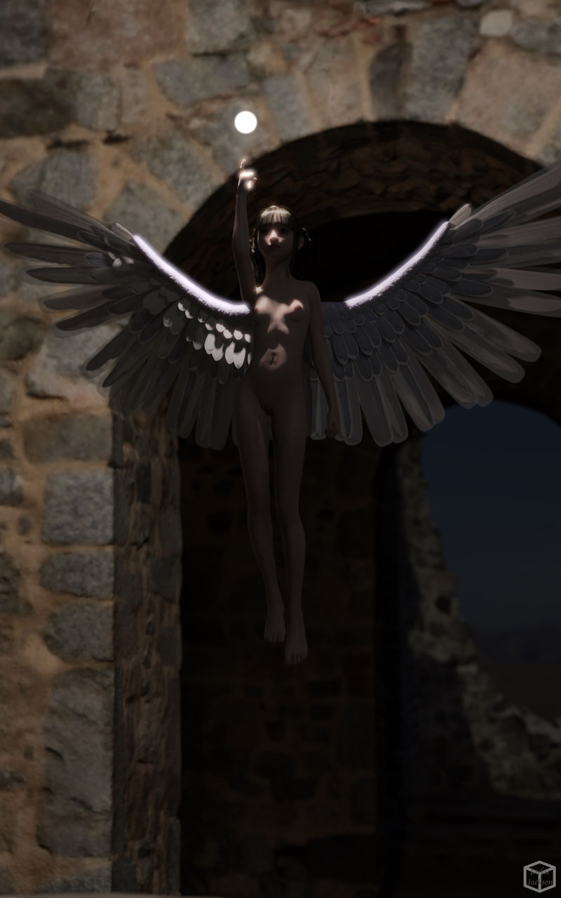 天使少女写真集(CG集)「angeli II」