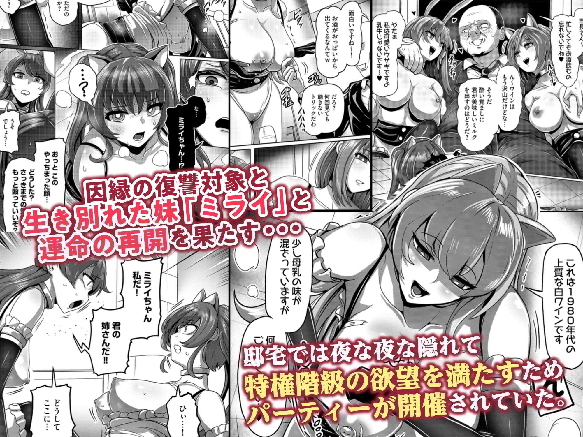 エージェント夜を逝く〜特権階級で復讐対象の竿役に調教され屈辱の快楽堕ちセックス〜