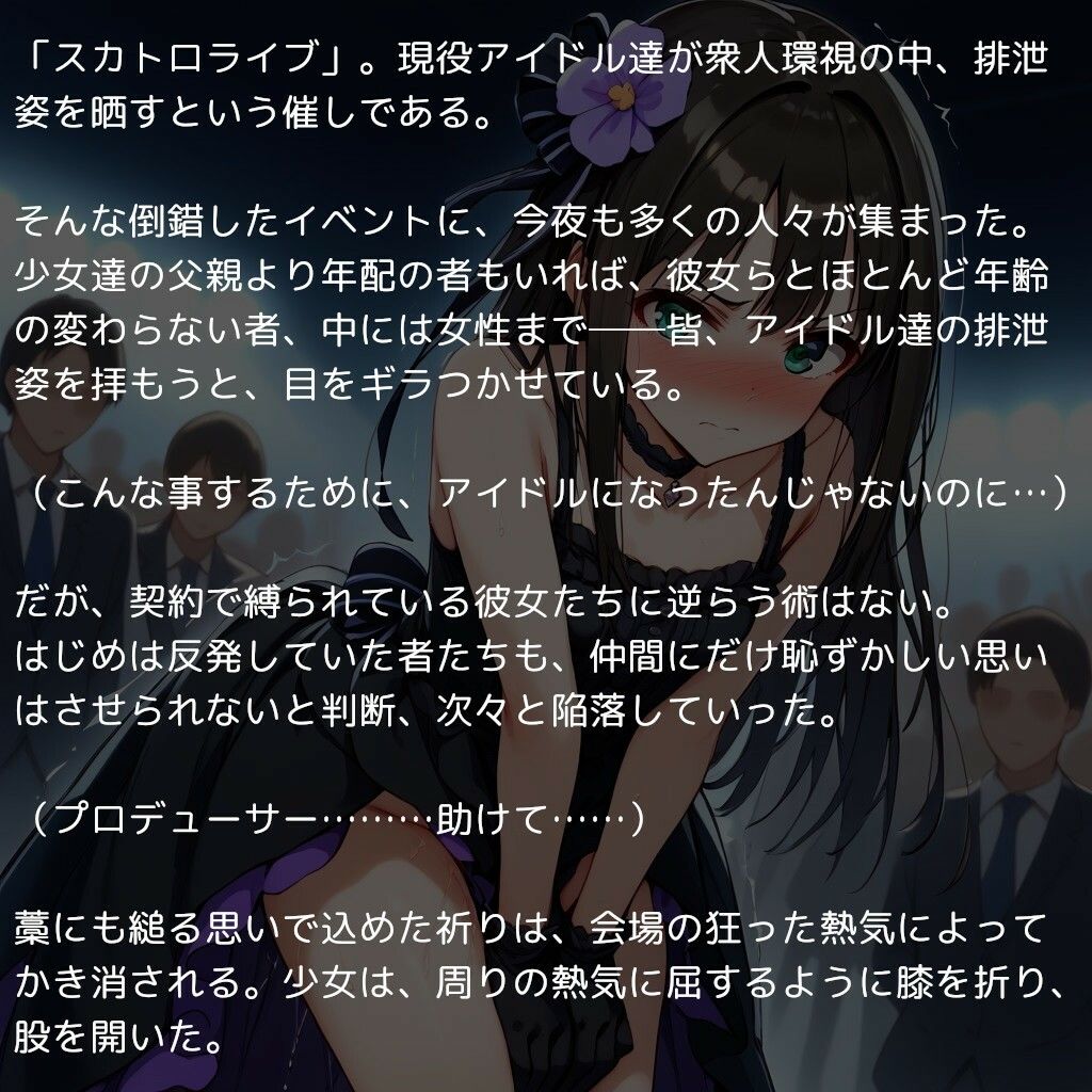 アイドル達の排泄事情 〜アイドルはウ●コしないって本当ですか?〜