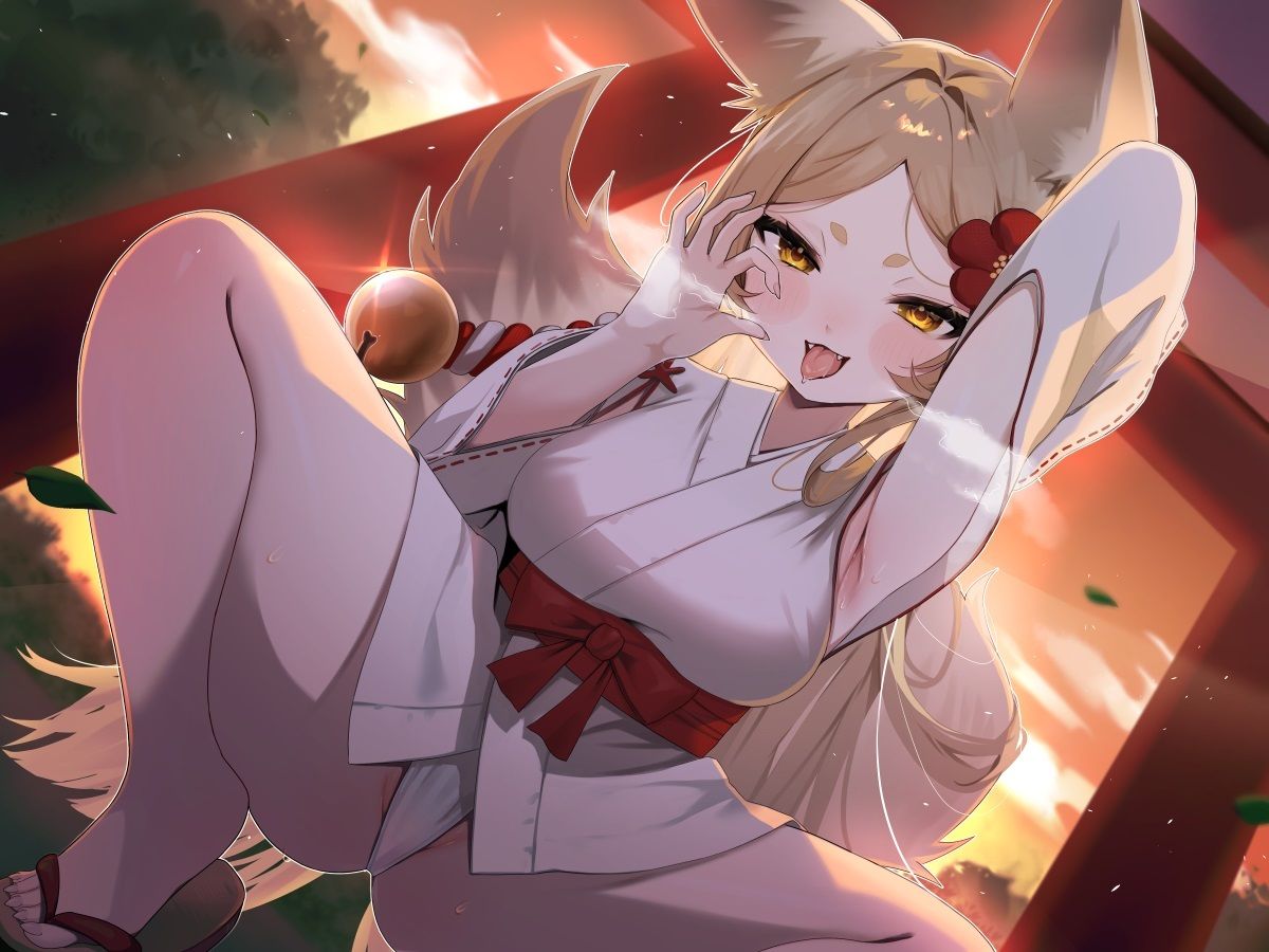 【のじゃロリ妖狐×マゾ向け】ゲェェエエエップ!!のじゃロリゲップ神「またま」降臨!!【ゲップ特化】