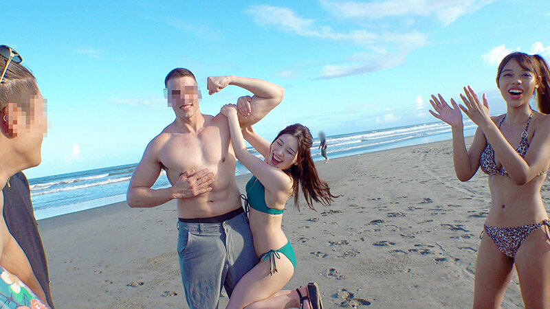 素人ビキニ美女グループ海ナンパ 汗だく生ハメ中出し壮絶スーパー大乱交！！怒涛の12P