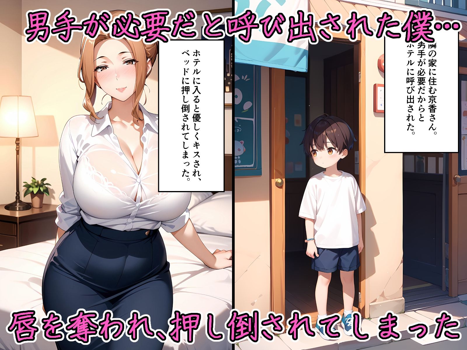橘家の美人3人に逆レ〇プされちゃった僕。ママとお姉ちゃんと幼馴染と