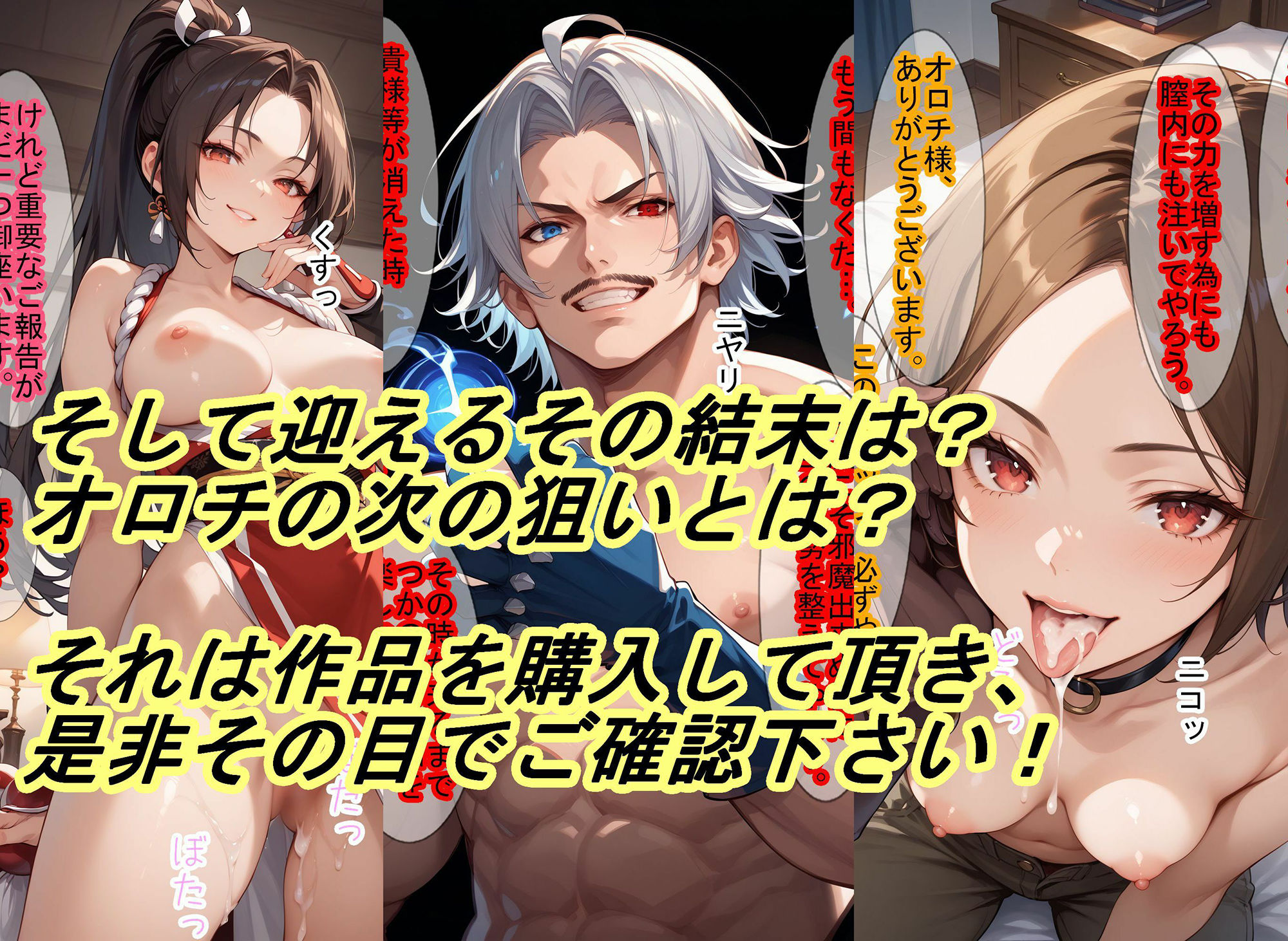【敗北シリーズ】女性格闘チームが、オロチの罠に敗北!2