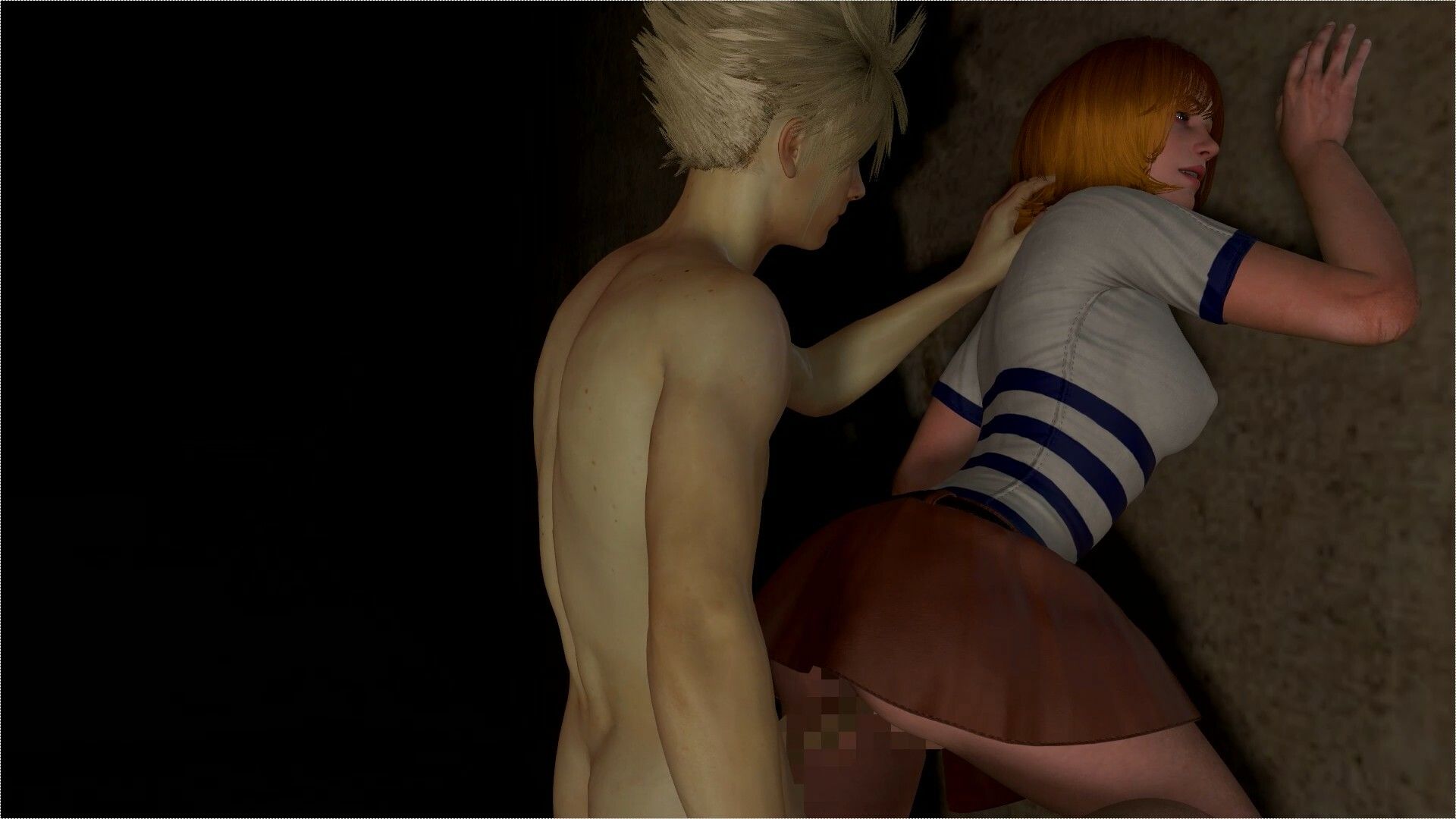 【ROMV205】【15分以上】ナミとクラウドのストリートレ●プセックス「ワンピース!」