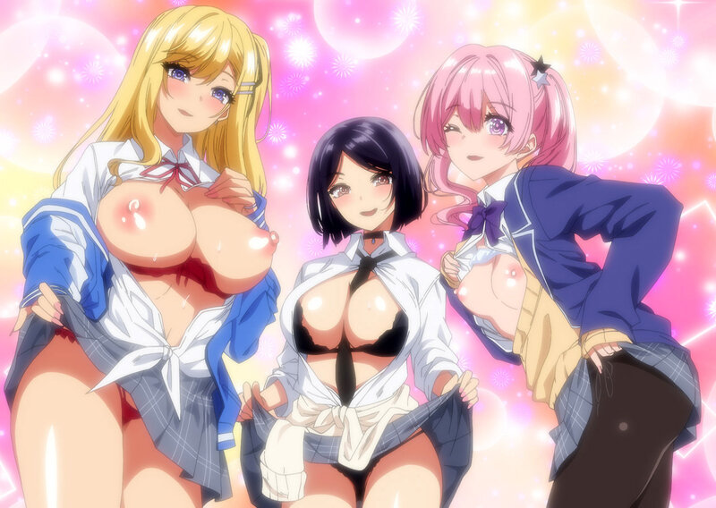 OVA陰キャカップルが陽ギャル達とSEXトレーニングする話 #1