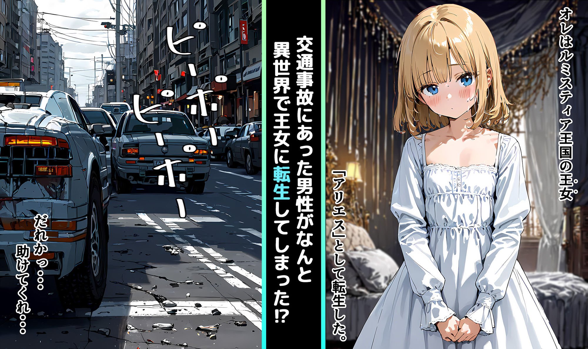 転生して王女になったオレが恋をするなんて!?