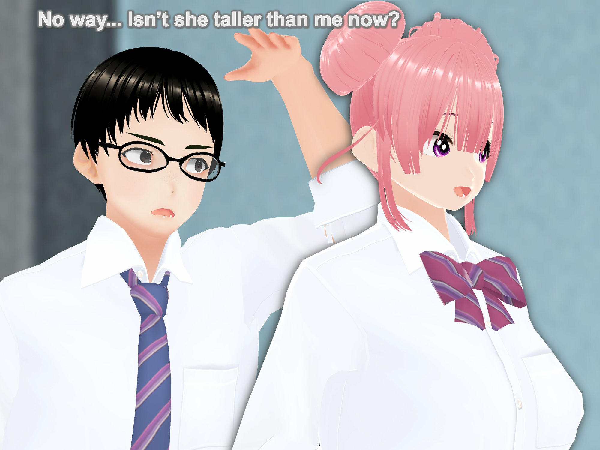 Outgrowing only girls, Overtake boys, Growth sound. Ninja Arc