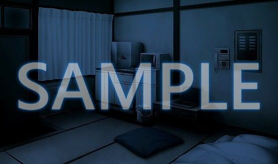 【背景素材】宿直室(6175_bg04)【時間差分あり】