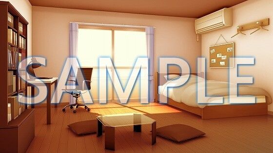 【背景素材】男の子の部屋(1385_bg01)【時間差分あり】