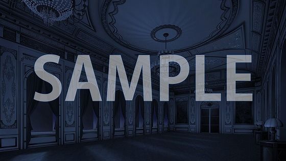 【背景素材】貴族邸 晩餐室(7004_bg14)【時間差分あり】