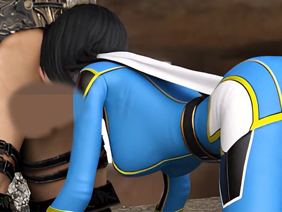 敗北女戦隊ヒーロー達はオナホとして凌●される