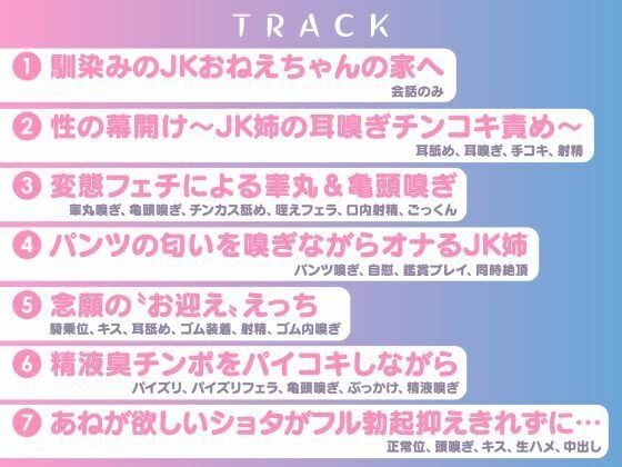 ショタ抜きおねえちゃん -預けられた家のJKは匂いで興奮する変態性癖だった-