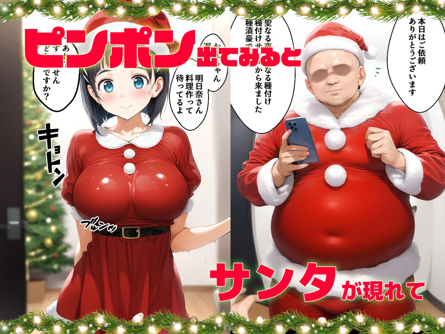 種付けサンタ クリスマス強●終了 アスナ＆直葉