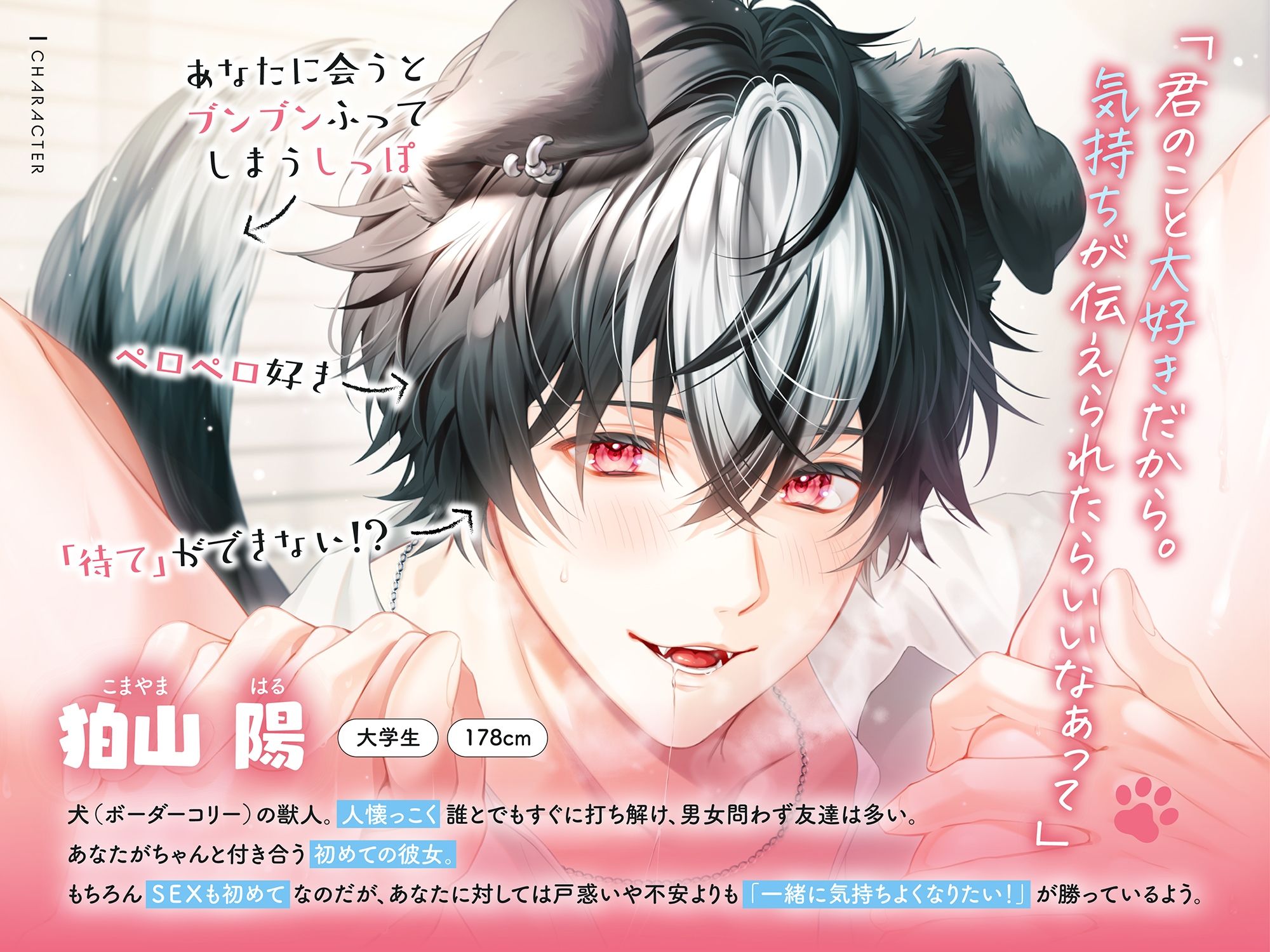 【※限界突破の焦らし交尾】犬獣人彼氏とペロネシアンセックス〜発情が止まらない5日間の舐め特訓?【甘々×濃厚全身舐め回し♪ 】