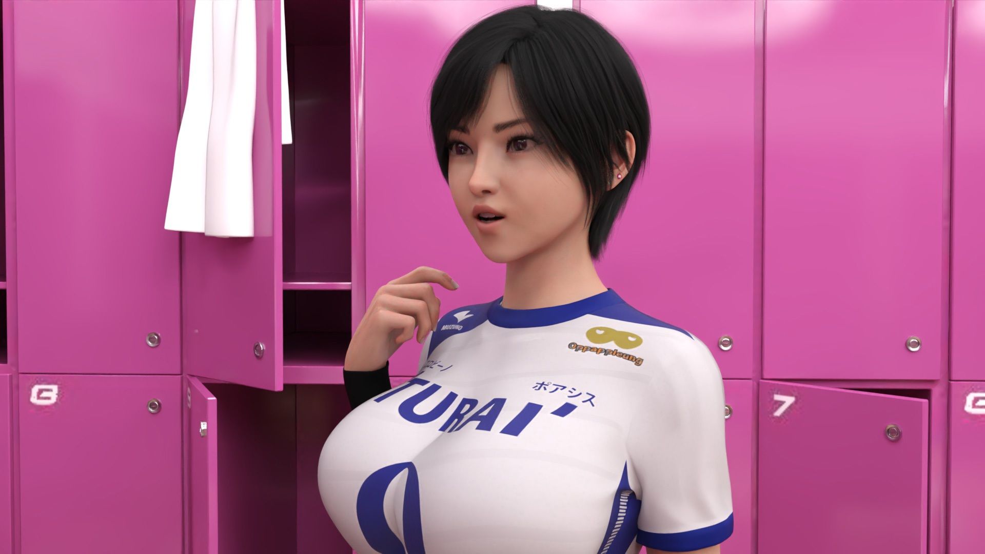 【●100▲100】バレーボール・セリエV選手譚・実業団チーム『トゥーレ・ダイナマイトバスターズ』のエースアタッカー、一ノ瀬廻里に肉体関係を迫る御手洗保守会長の狼藉セクハラ強●の様子(09:騎乗位)