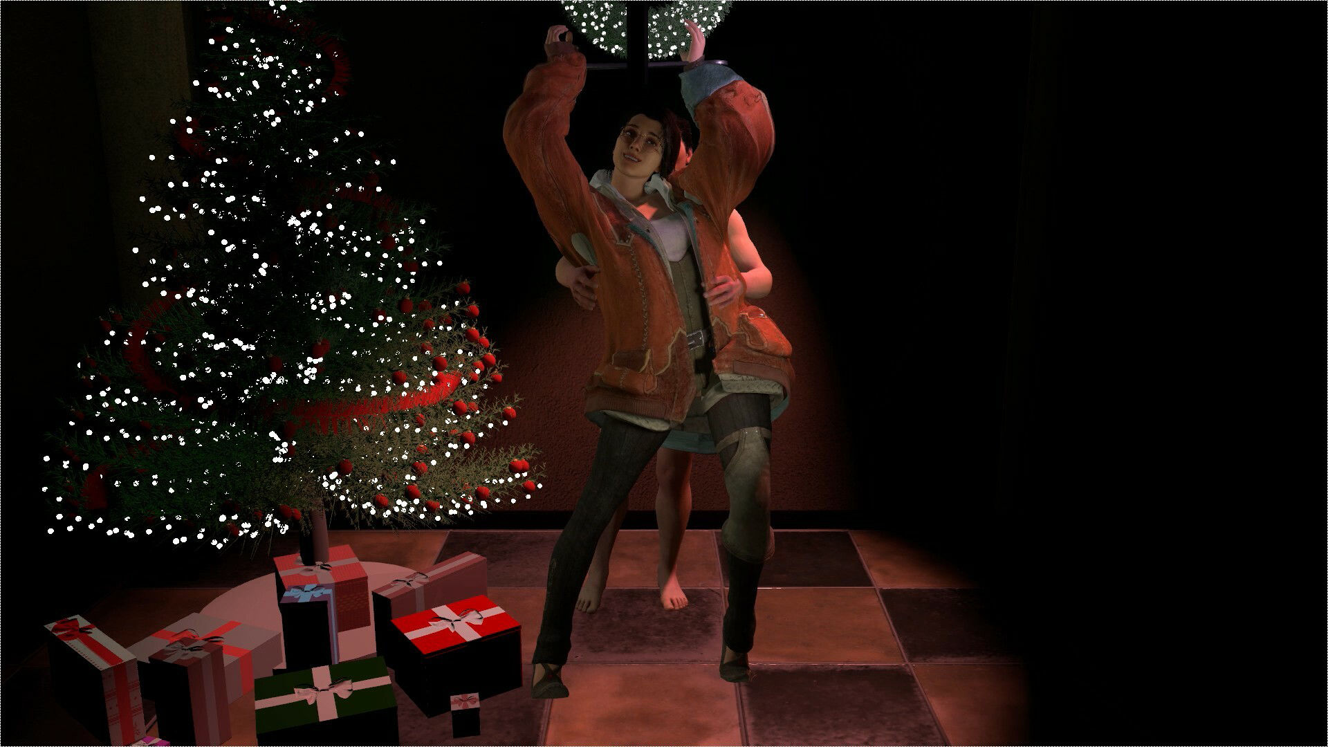【ROMV237】【約04分】モンスターハンターワイルドのアルマのくすぐり「クリスマスバージョンーーー!?」