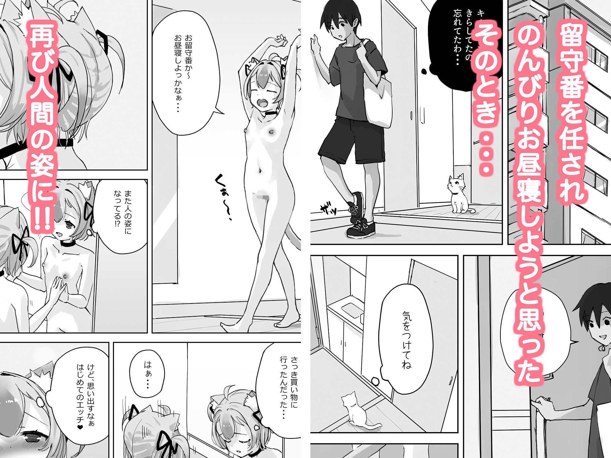 恩返ししたい子猫ちゃんはご主人様とエッチがしたい！！2