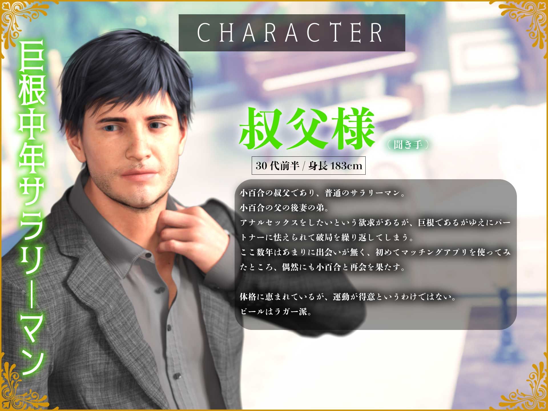 初恋は3回 〜パパ活で初恋を叶える恥ずかしがり屋な清楚お嬢様とケツ穴願望を叶える巨根中年叔父様〜