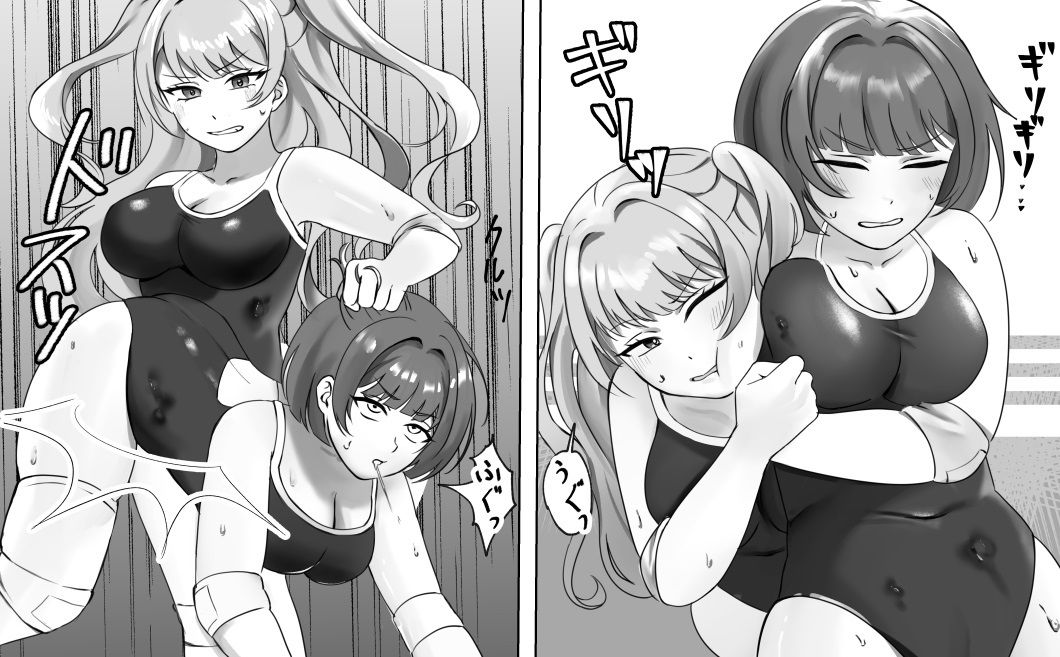 学校で女子プロレス！ 全員失神失禁 むちむちJKマッチ編