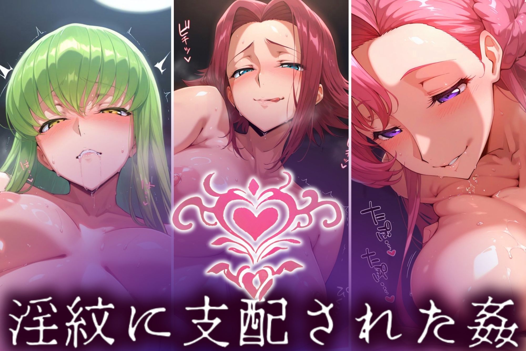 ’淫紋姦裏闇’〜性肉食化したヒロイン〜ギアス編 高画質4K