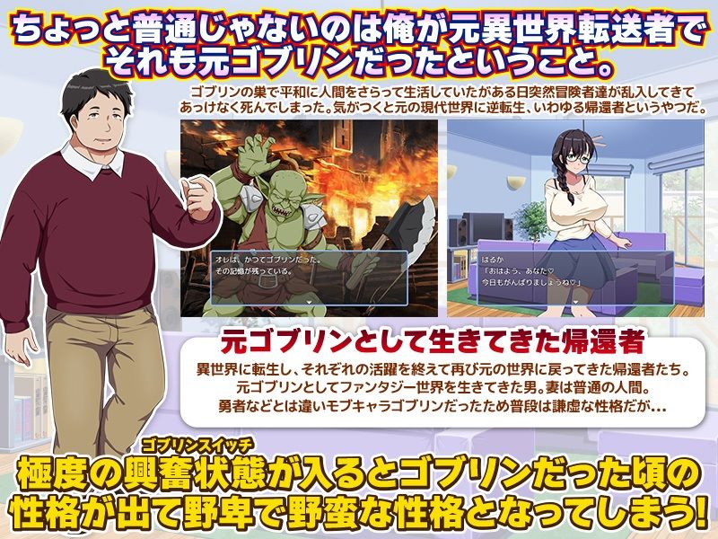 帰還者ですが…何か？ ゴブリンだった俺が現代世界に帰還する