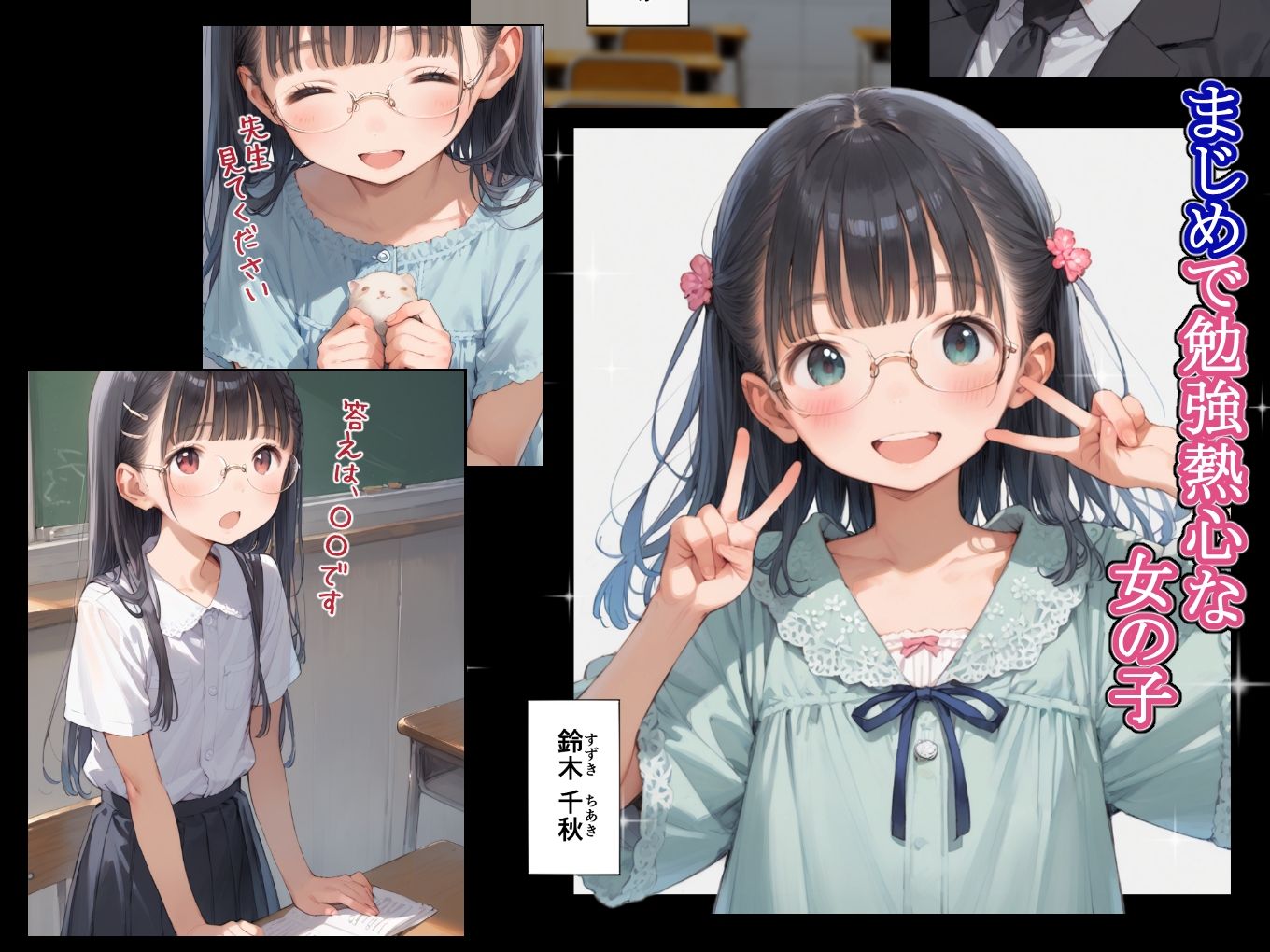 先生のことが大好きな「まじめ女子」がしゅごい件