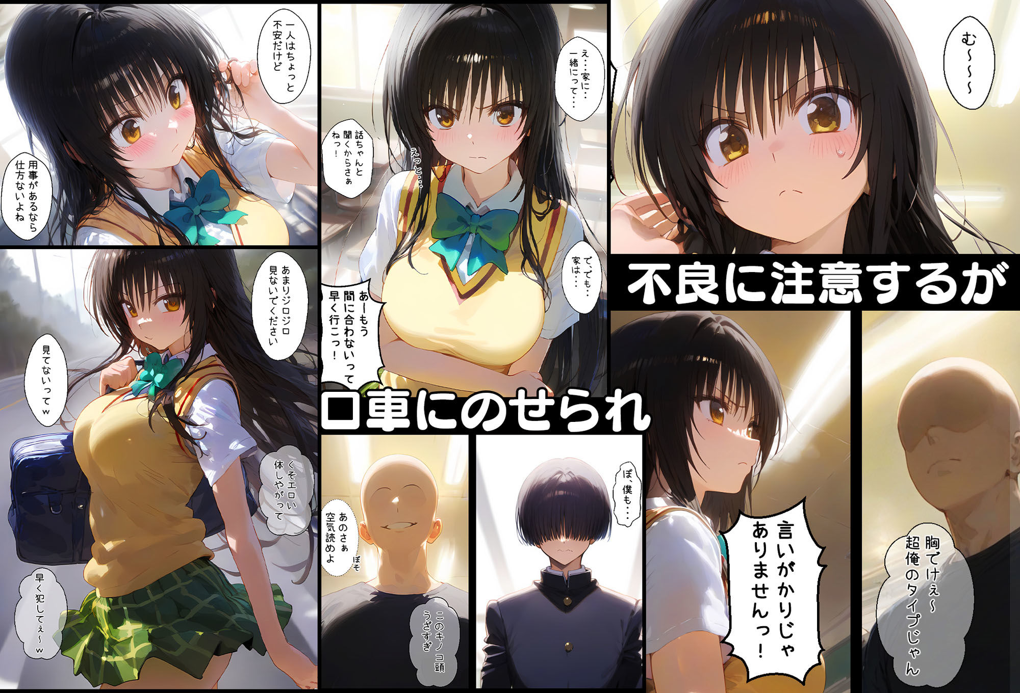 古手川さんでエッチな事を考えてゴメンね