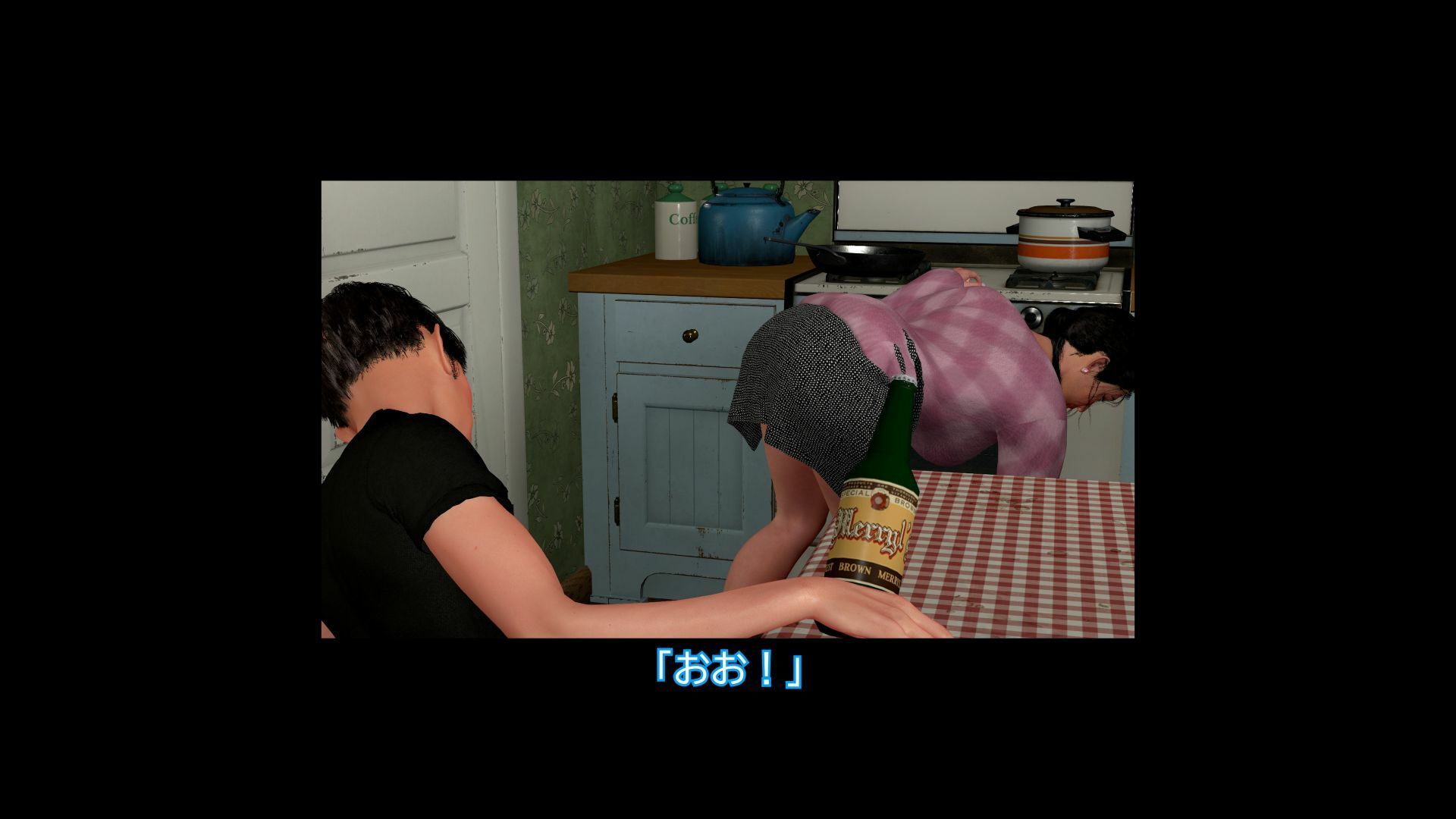 義母のオナニーを覗いてしまって禁断の近親相姦