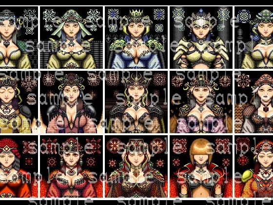 ドット絵立ち絵素材集