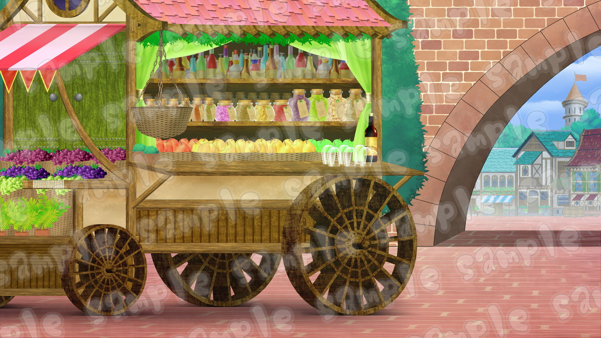 ファンタジー背景素材集Vol3