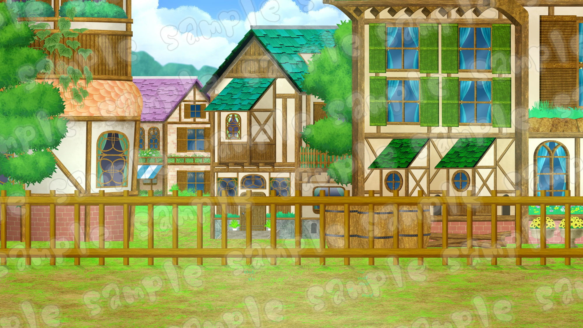 ファンタジー背景素材集Vol3