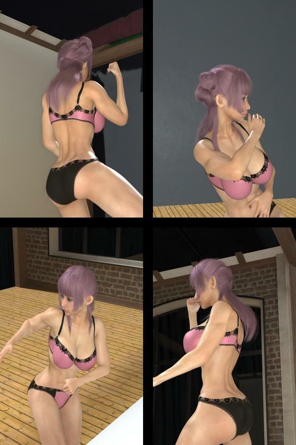 【TD100】最強のギャルキャバ嬢ボディビルダー『金城史恵（きんじょうふみえ）』の筋肉質ムキムキ写真集 Muscler-13