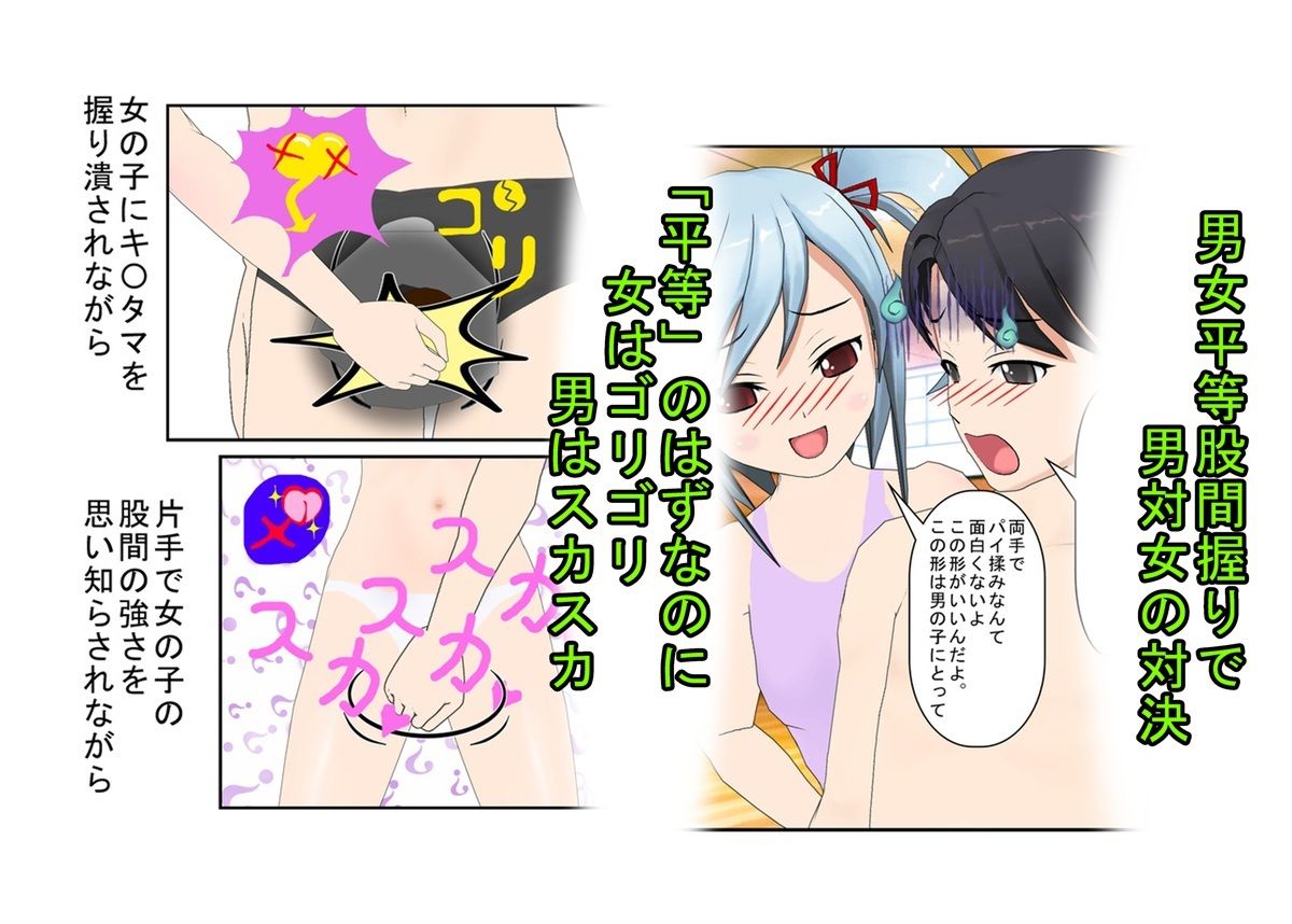 【金的・金的嘲笑】『元女子校の金的玩具二』「今日からクラスの女の子はみんな玉姉妹だね！」大事なタマタマを女子たちにおもちゃにされる元女子校唯一の男子生徒のお話