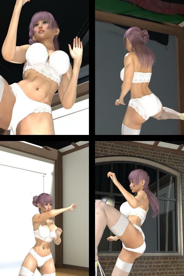 【TD100】最強のギャルキャバ嬢ボディビルダー『金城史恵（きんじょうふみえ）』の筋肉質ムキムキ写真集 Muscler-16