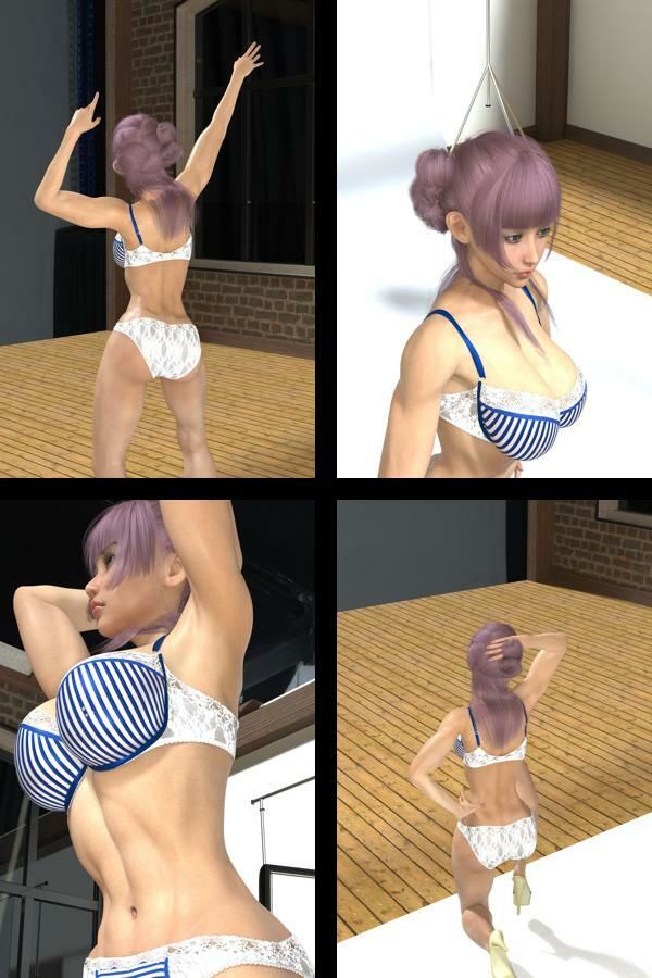 【TD100】最強のギャルキャバ嬢ボディビルダー『金城史恵（きんじょうふみえ）』の筋肉質ムキムキ写真集 Muscler-15