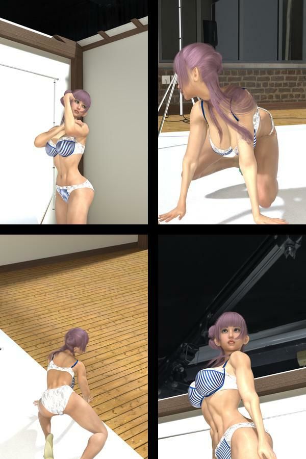 【TD100】最強のギャルキャバ嬢ボディビルダー『金城史恵（きんじょうふみえ）』の筋肉質ムキムキ写真集 Muscler-15
