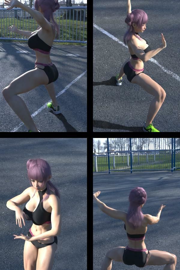 【TD100】最強のギャルキャバ嬢ボディビルダー『金城史恵（きんじょうふみえ）』の筋肉質ムキムキ写真集 Muscler-21