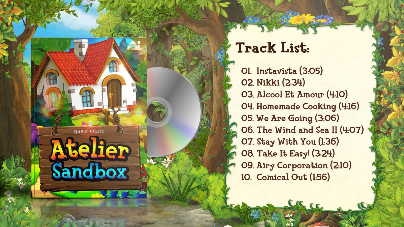 【BGM素材】Atelier Sandbox Game Music