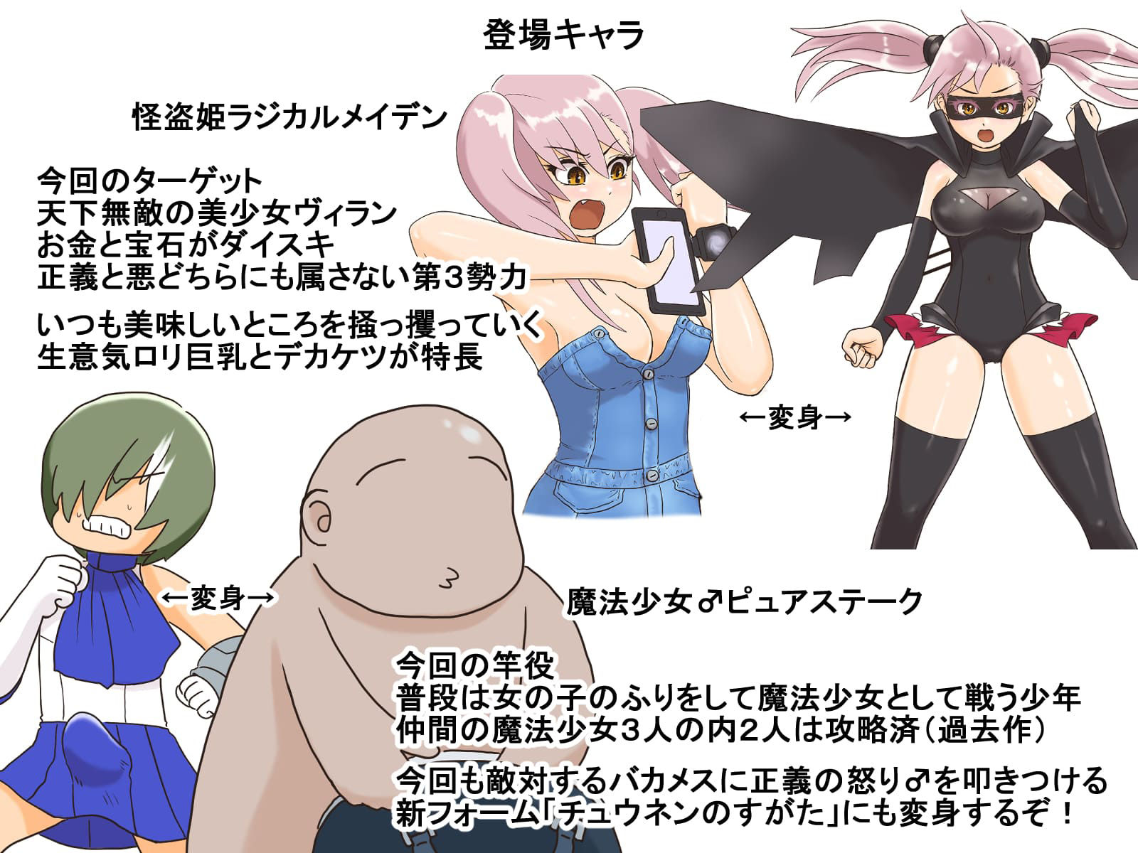 怪盗姫ラジカルメイデン〜MSGKヴィランわからせ計画！悪者マンコを開通制裁！