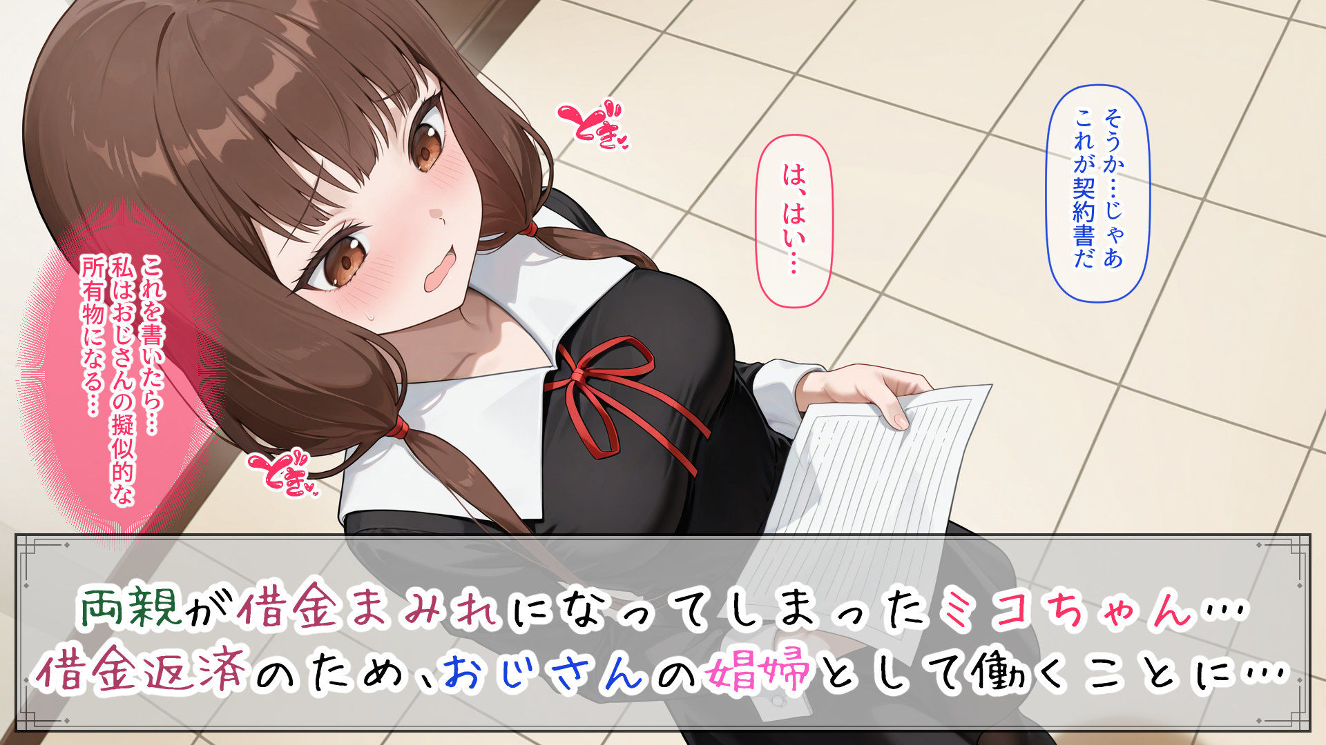 ミコちゃんの借金返済性活