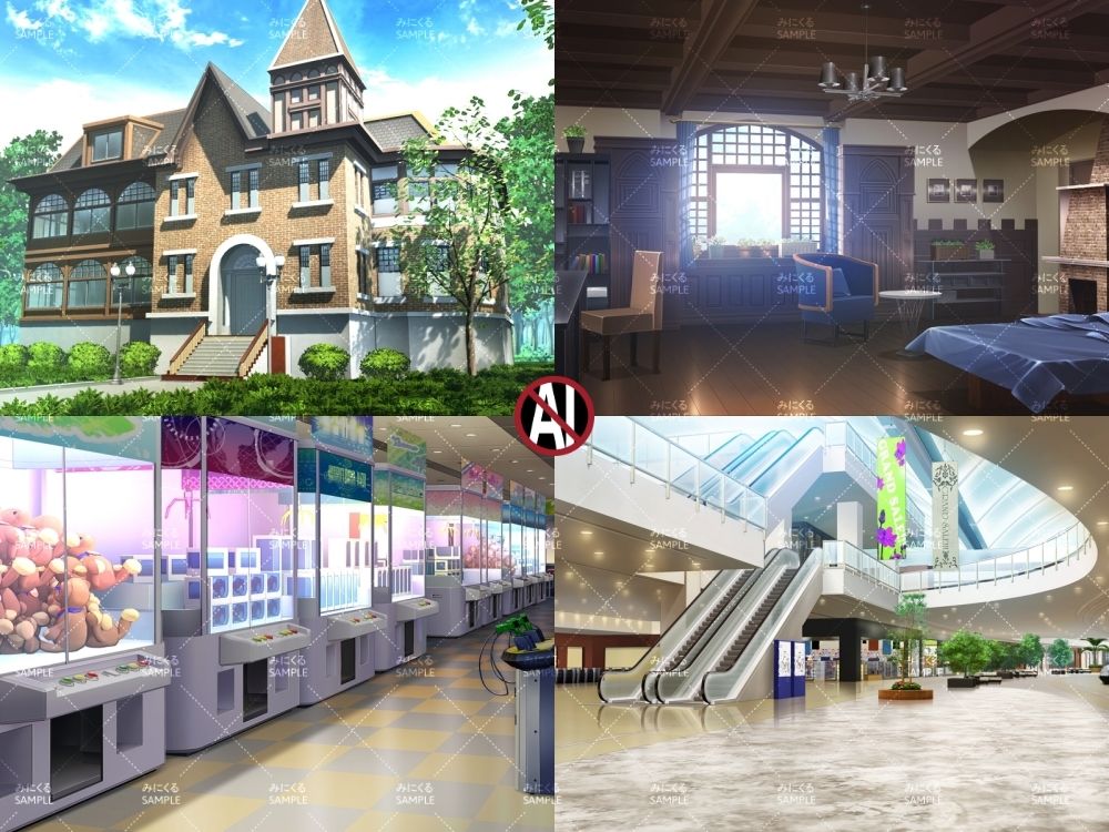 みにくる背景CG素材集『お試し版』part02