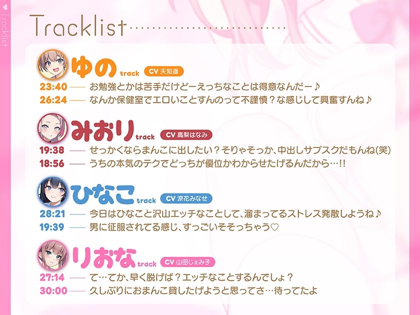 中出しサブスク〜定額おま○こ挿れ放題〜【豪華声優＋3時間超え大ボリューム】