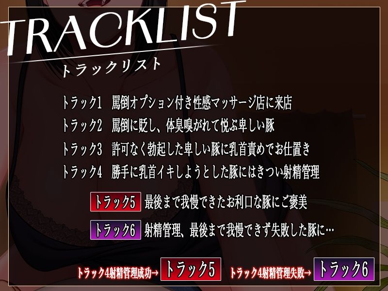 ドMな豚が悦ぶ罵倒オプション付き性感マッサージ店