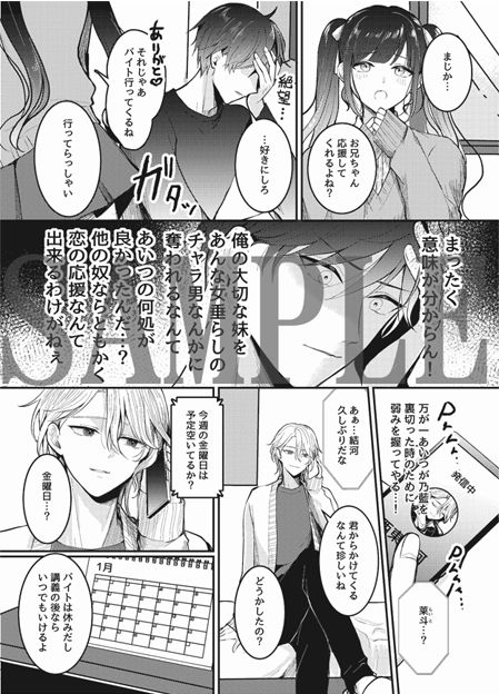 ヤリチ〇で有名な幼なじみが俺の妹の彼氏になったのでヨガり狂って白濁汁まみれになるまで徹底的に開発してやった。