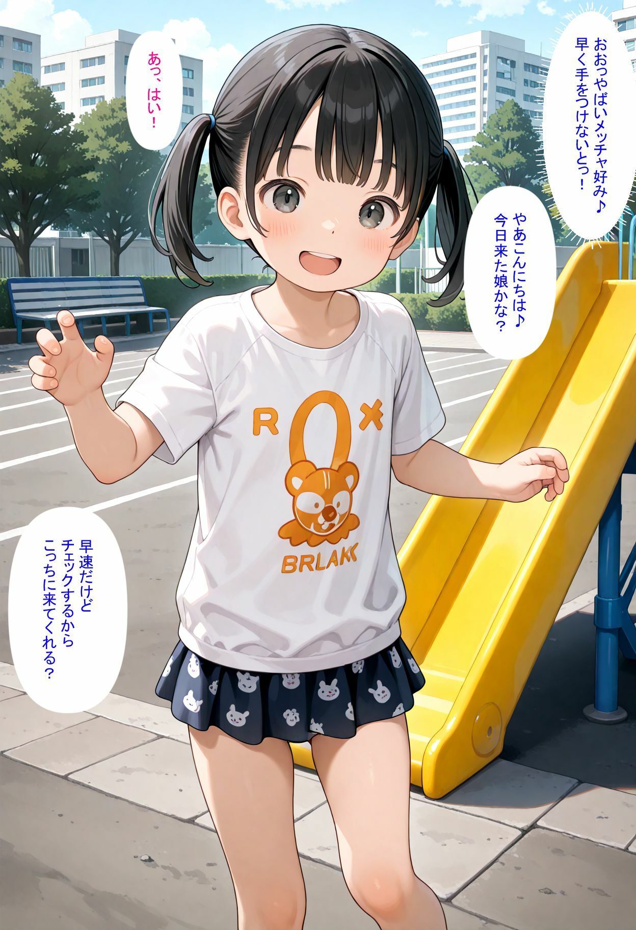 ◯府公認種付け特区 無責任種付けおじさんと少女達の淫行日記