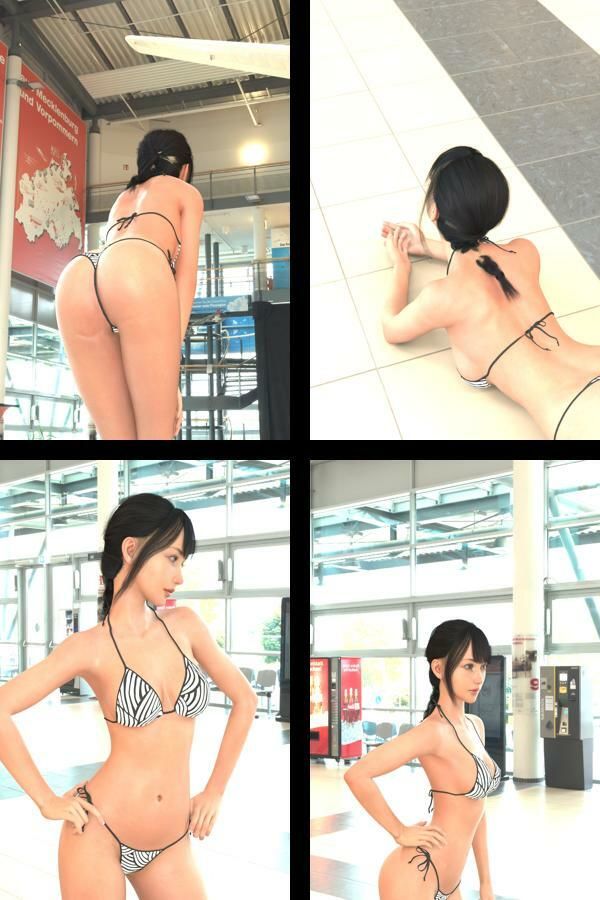 【TD100】スレンダー＆グラマラスビューティー・宮本果歩のグラドル写真集 Aroma-011