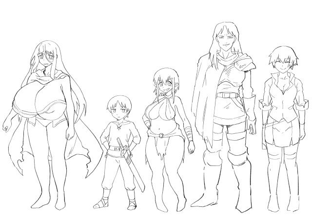 犯●れダンジョン〜女性優位の世界でモンスターや冒険者に搾られる〜